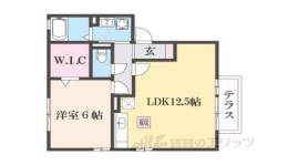 アメニティＡ間取り図面