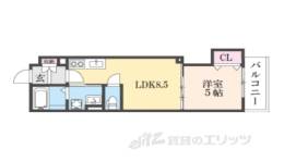 クリエオーレ郡津２間取り図面