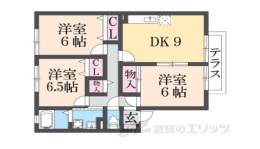 シャルマン二番館　Ａ棟間取り図面