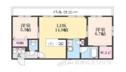 HABITER御所西間取り図面
