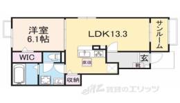プロムナード　メゾン　Ｋ間取り図面