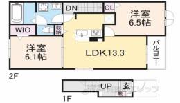 プロムナード　メゾン　Ｋ間取り図面