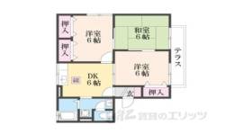 グリーンハイツ小山B棟間取り図面
