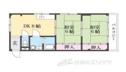 ハイツ岸田間取り図面
