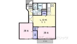 ラフィネ・ロジュマンA間取り図面