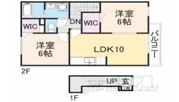 アボンデーレA間取り図面