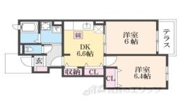 アミカーレB間取り図面