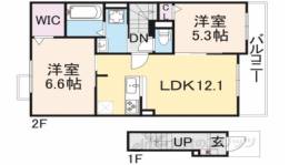 ラッフィナート２間取り図面