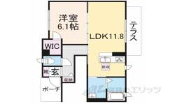 シャーメゾン斑鳩間取り図面