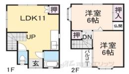 貸家間取り図面