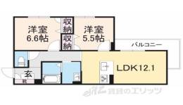 シャーメゾン　テミス間取り図面