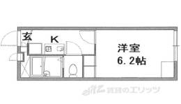 レオパレスＡｄｖａｎｃｅ富雄間取り図面