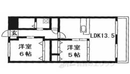 グリーンパークくずは間取り図面