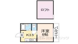 ウエストビュー桜井間取り図面