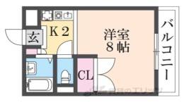 リヴィエール２号館間取り図面