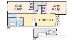 アルシオーネ　壱番館間取り図面