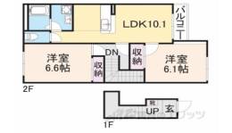 アルシオーネ　壱番館間取り図面