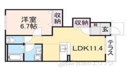 ヒールコートプレサス間取り図面