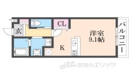 シャンテー中宮３間取り図面