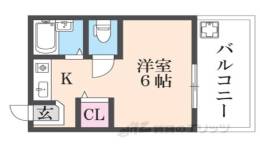 シャンテ―中宮１間取り図面