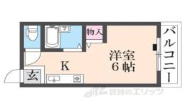 シャンテ―中宮１間取り図面