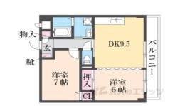 パストラール東生駒間取り図面