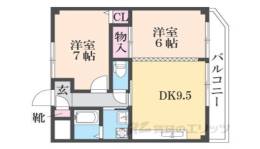 パストラール東生駒間取り図面