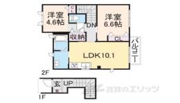 橘ハイツ間取り図面