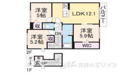 ドリアイ・アジュール間取り図面