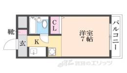 グロースコート香里園間取り図面