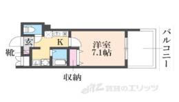 Ｍ’プラザ香里弐番館間取り図面