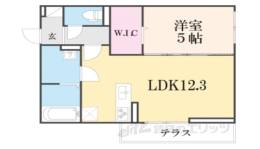 メゾンクレール瀬田北間取り図面