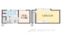 NEKOTO山科安朱間取り図面