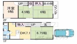 貸家間取り図面