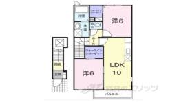 プラシード野中B間取り図面