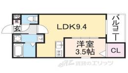 仮称）ジーメゾン山科エミール間取り図面