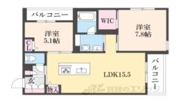 フォルトゥーナ太秦面影間取り図面