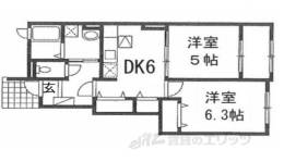 メゾンフランＢ間取り図面