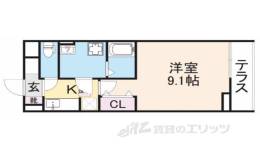エスポワールＫ間取り図面