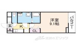エスポワールＫ間取り図面