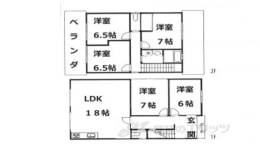 貸家間取り図面