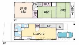 貸家間取り図面