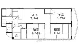 ハイネス生駒間取り図面