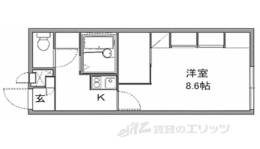 レオパレスＴａｋｕｙａ１間取り図面