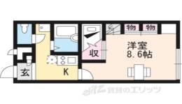 レオパレスＹＡＭＡＤＡｔｈｒｅｅ間取り図面