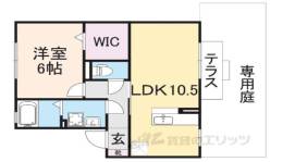 パルコートサン　Ｂ棟間取り図面
