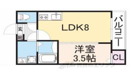 プレジール萱島間取り図面
