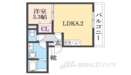 プレジール萱島間取り図面