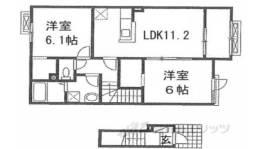 メゾンフランＤ間取り図面