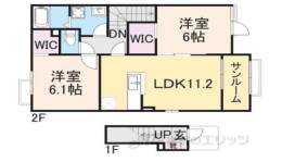 メゾンフランＤ間取り図面